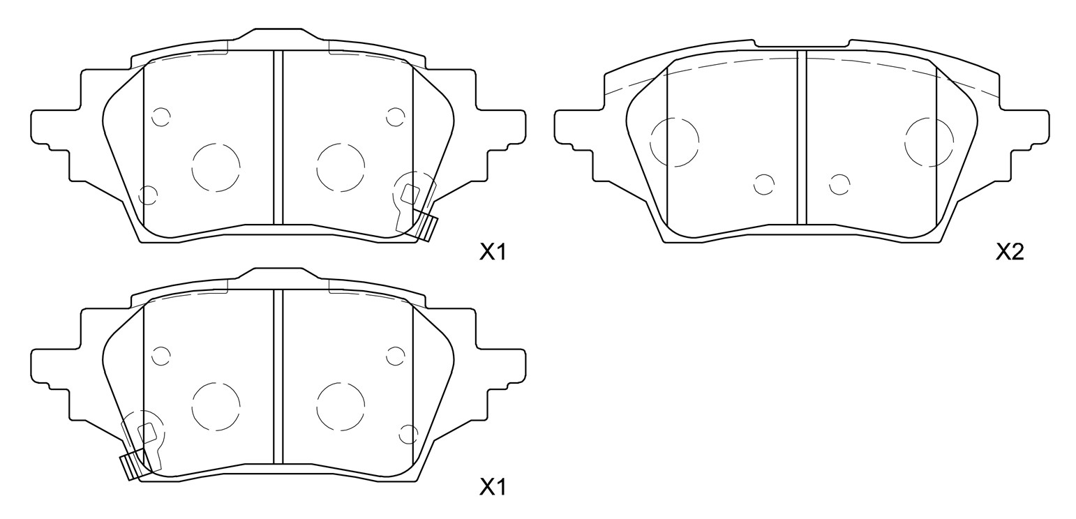 BRAKE PADS SB BP21024