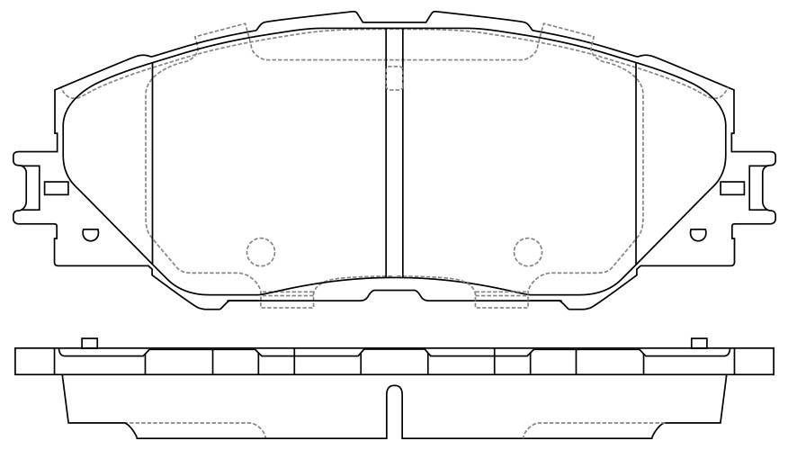 BRAKE PADS SB BP21530